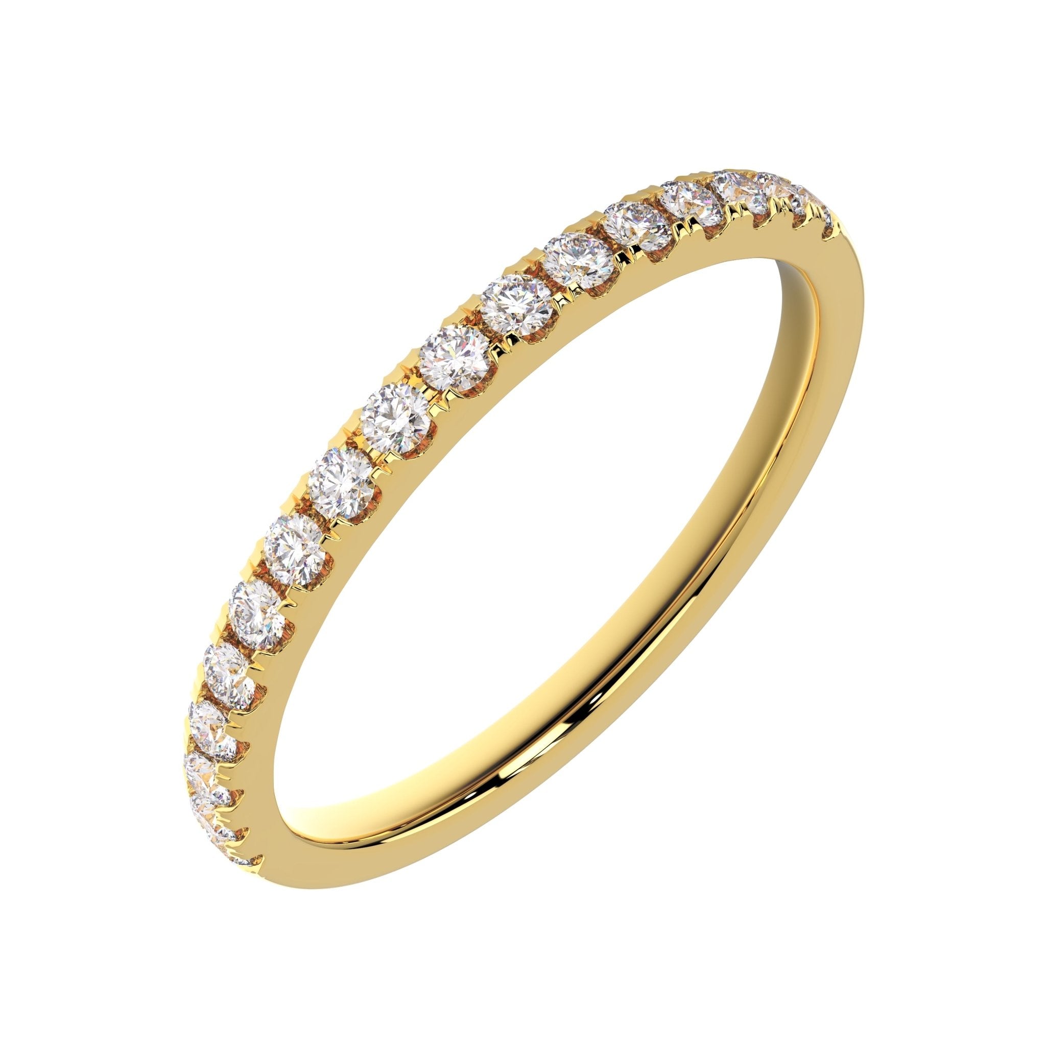 Chelsea Half Eternity Diamond Band - 2mm