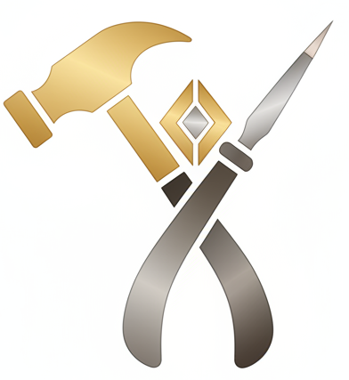 hammer and jewelry making graver