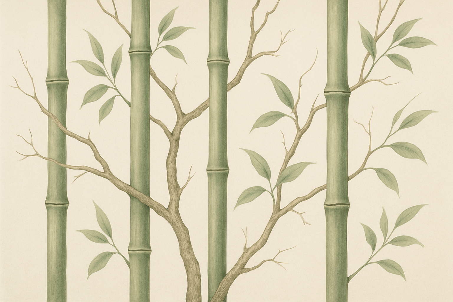 make me an organic bamboo and branches image