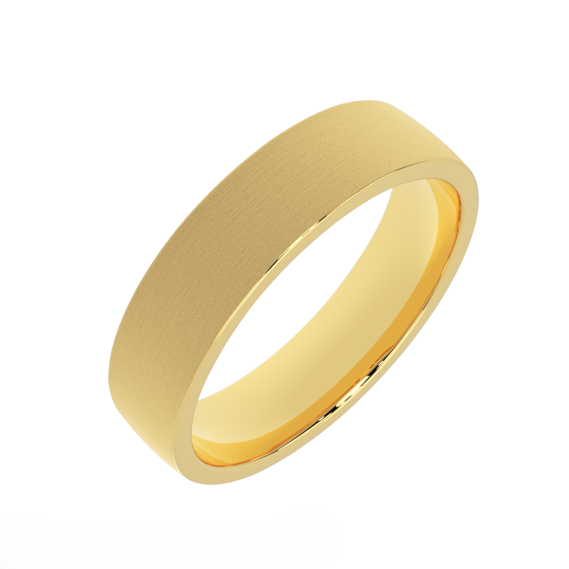Ravenswood Brushed Band - 6mm Low Dome